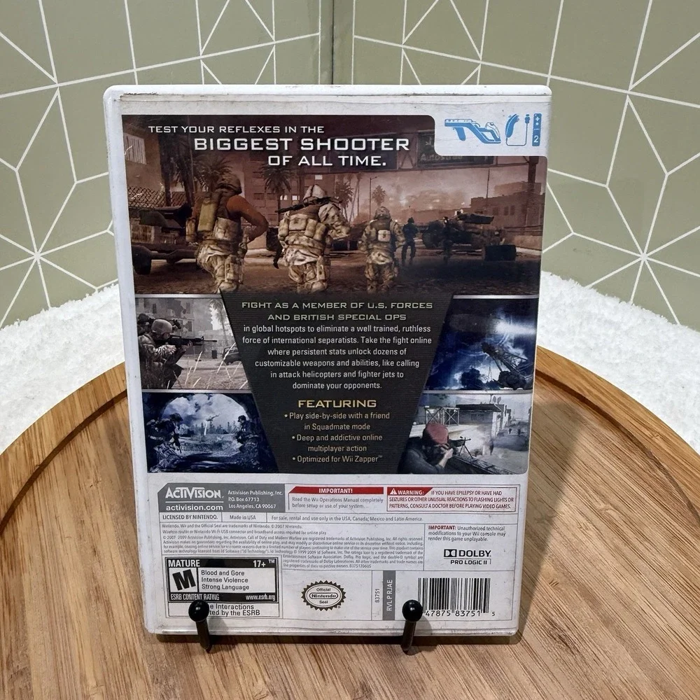 Call of‎ Duty: Modern Warfare -- Reflex Edition (Nintendo Wii, 2009)